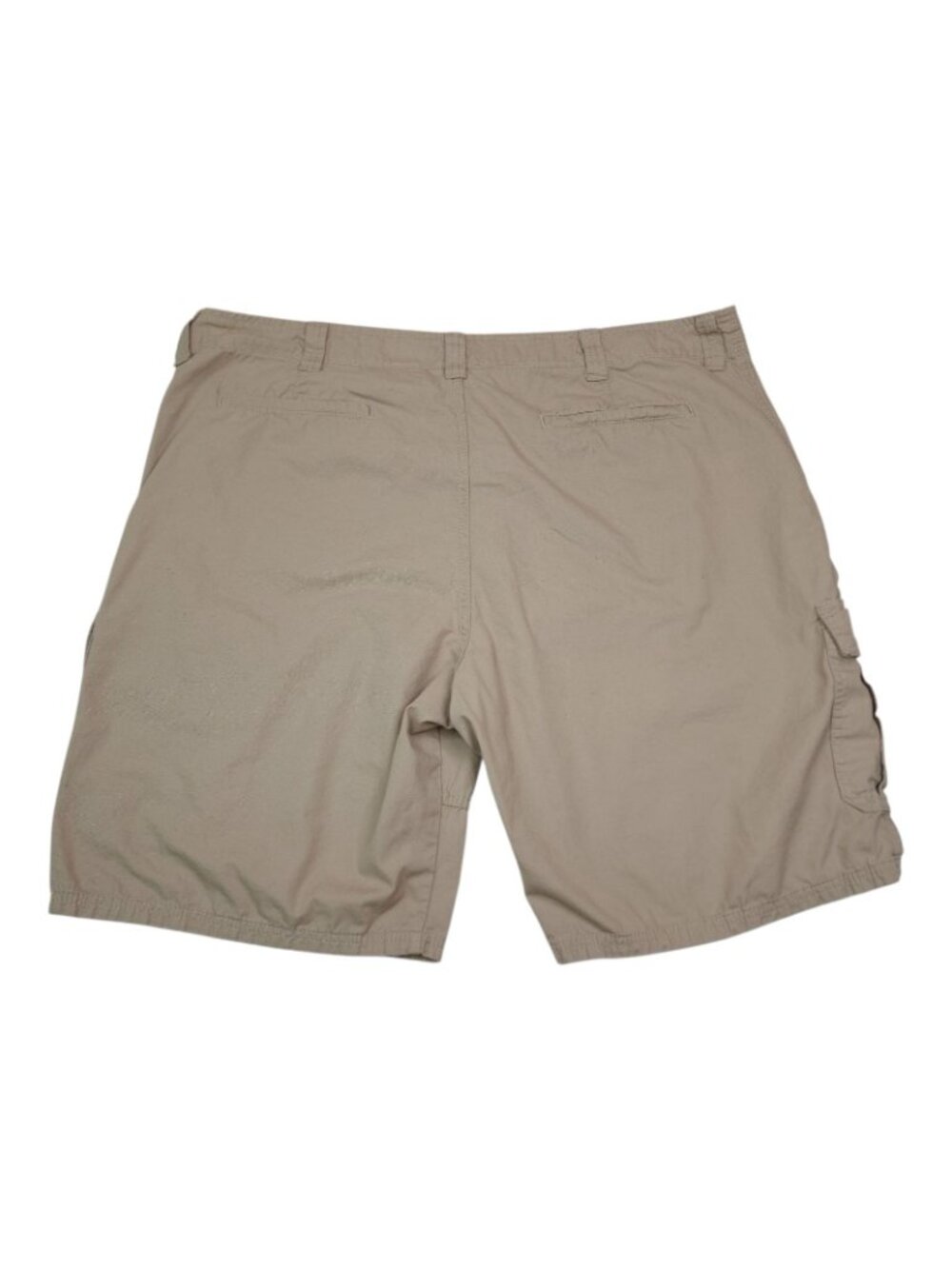 Wrangler Mens Cargo Shorts Khaki Size 42 100% Cotton Machine Washable - Picture 2 of 8